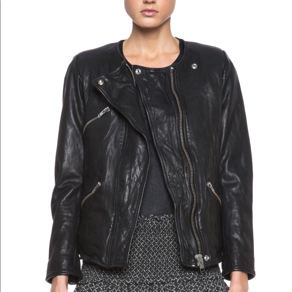 Isabel Marant Black Leather Jacket